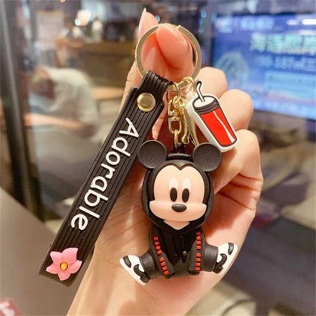 Mickey Mouse, Minnie Mouse, Personnalisé nom porte-clés en acier  inoxydable, Cadeau des fêtes, anniversaire, Cadeau pour enfants, Porte clef  de sac, Disney, Cadeau pour garçon, fille, Custom keychain : :  Produits Handmade