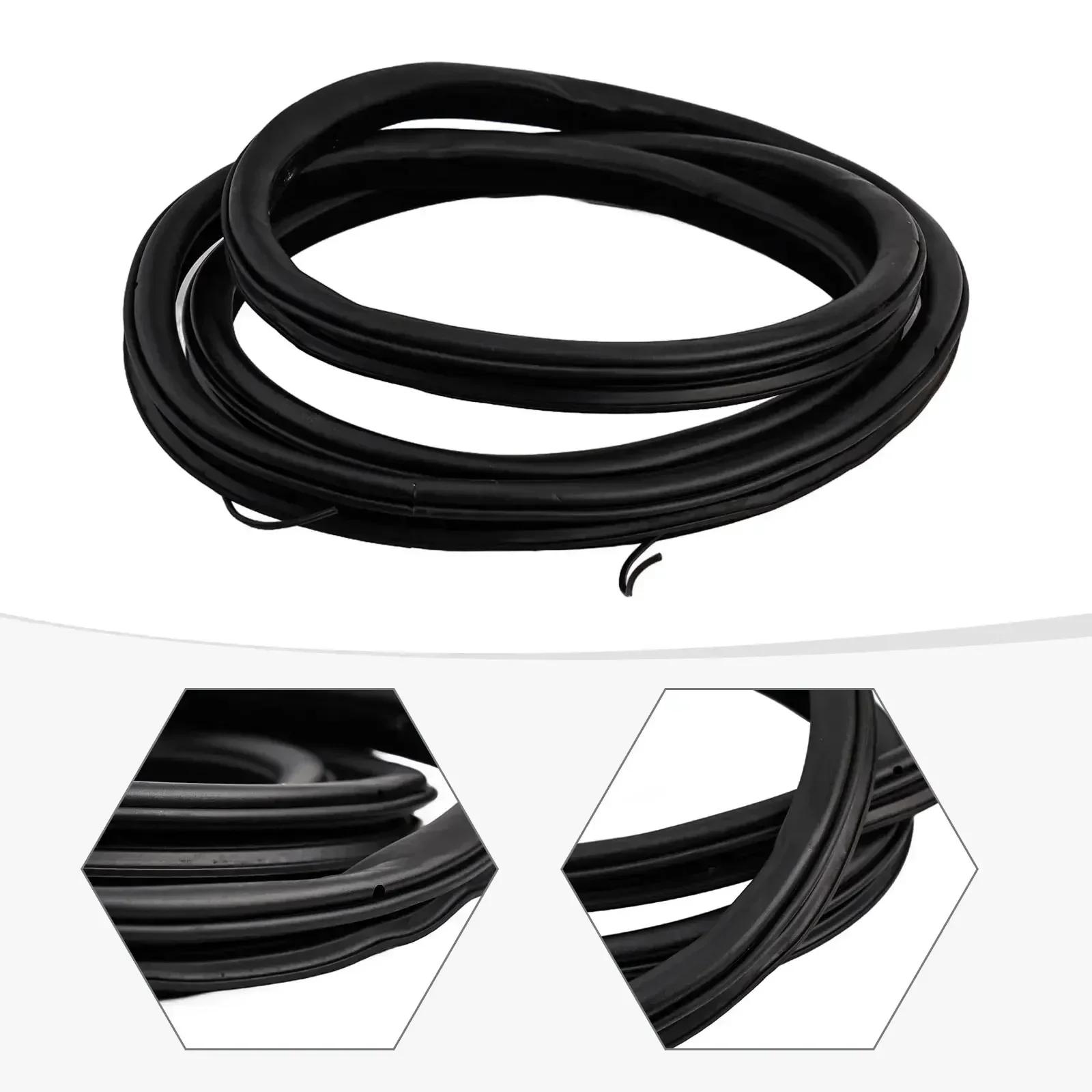 Front Door Body Sealing Strip Seal 1pc 51727278503 Accessories Black Replacement Vehicle For BMW F10 F11
