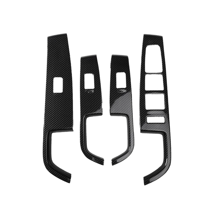 

Для Hyundai Sonata 2015-2019 кнопки переключения стеклоподъемника из углеродного волокна панель Крышка отделка подлокотник межкомнатной двери