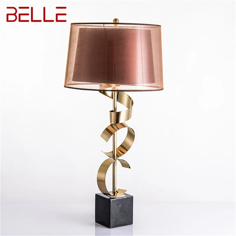 

TEMAR Contemporary Table Lamp Creative LED Luxury Vintage Desk Light Fashion for Home Hotel Bedroom Living Room Decor