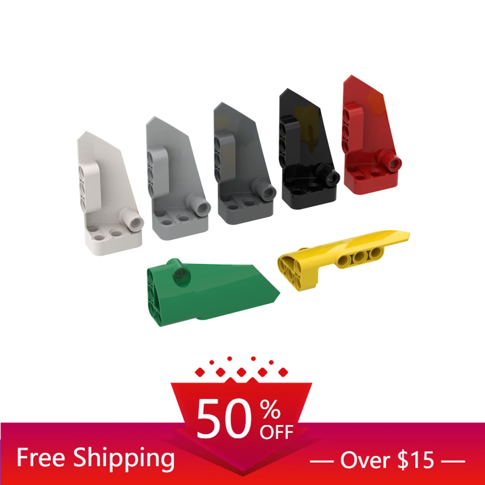 10Pcs Moc Bricks Assembla Particelle 64683 3X7 Numero 3 A Per Building Blocks Classic Brand Kids Diy Story Educational High-Tech