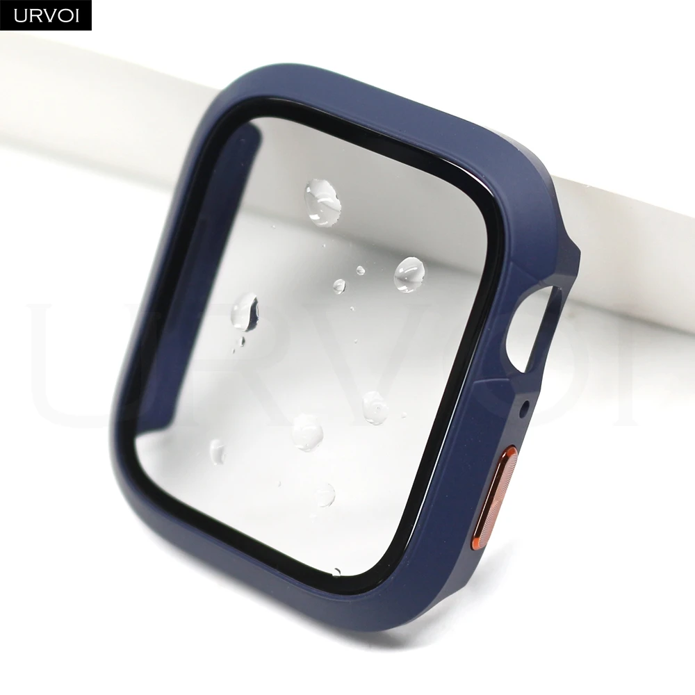 URVOI Protective Apple Watch Case with Tempered Glass Film and Anti-Scratch Bumper