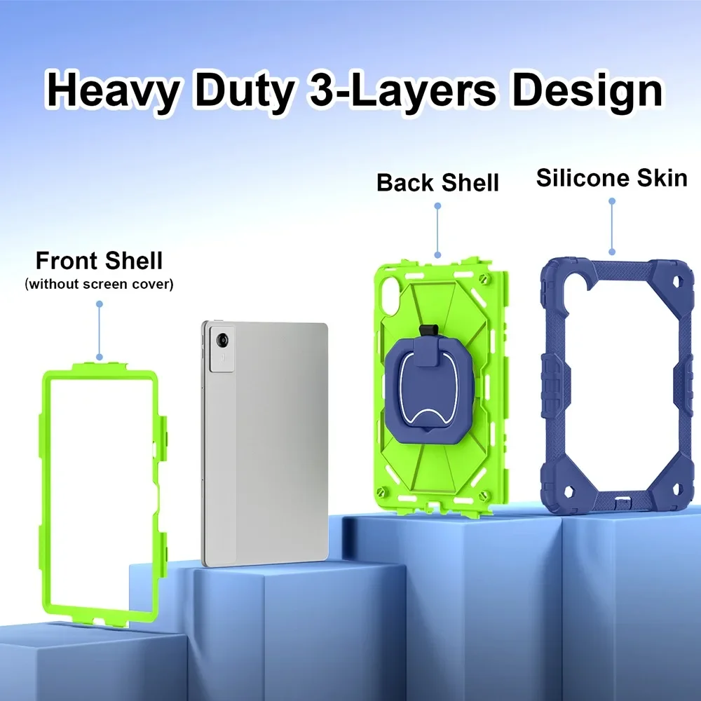 360° Rotating Rugged Tablet Case