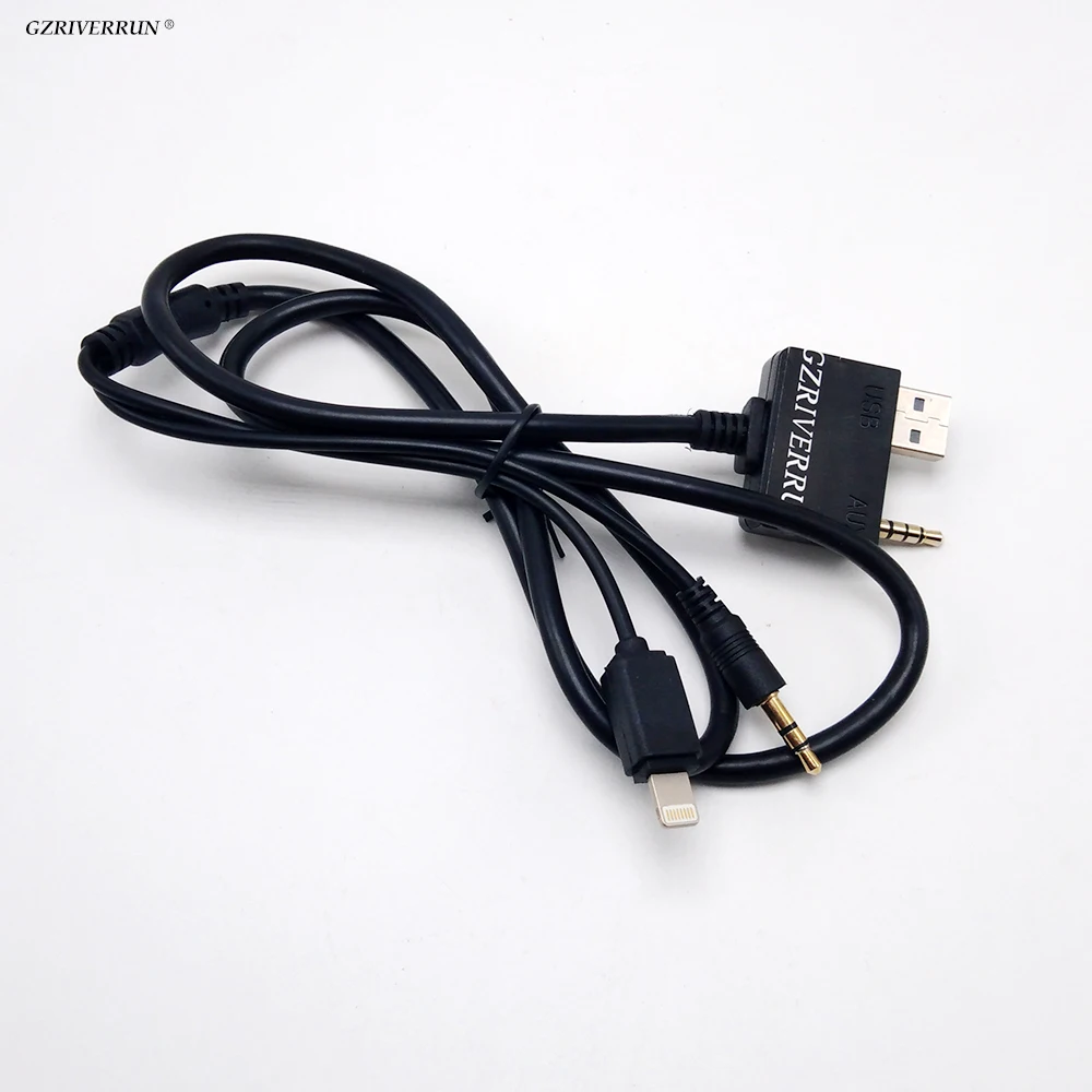 Agile-Shop 3.5mm & USB Fit Hyundai & Kia In Car Music Interface Charger Aux Cable Compatible For Iphone X Max Xs 8 Plus 7 7s 5 5s 6 6s Ipod Ipad - Foto 7