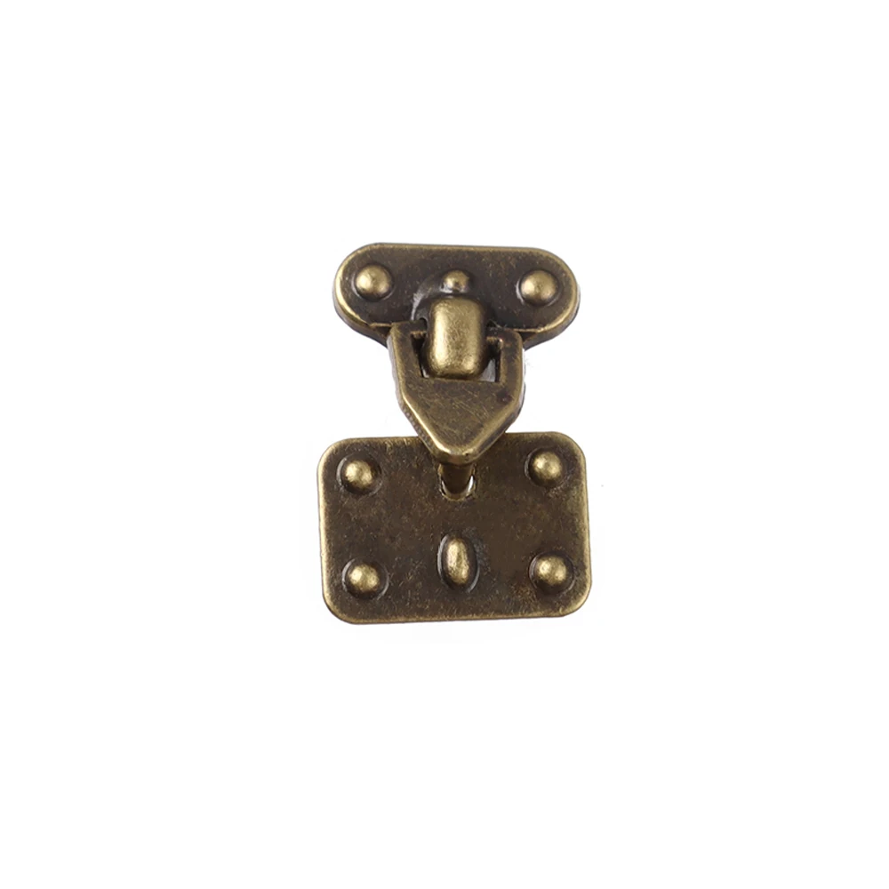 Mini Metal Crafts Doll Suitcase Box Case Corner Protector Luggage Trunk Lock Box Accessories Doll Bags Parts DIY Supplies 4Pcs