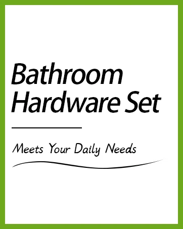 Description Picture 2 of item10-Pieces Matte Black Bathroom Accessories Set, 23.6 Inch Bath Towel Bar Set, SUS 304 Stainless Steel Bathroom Hardware Set