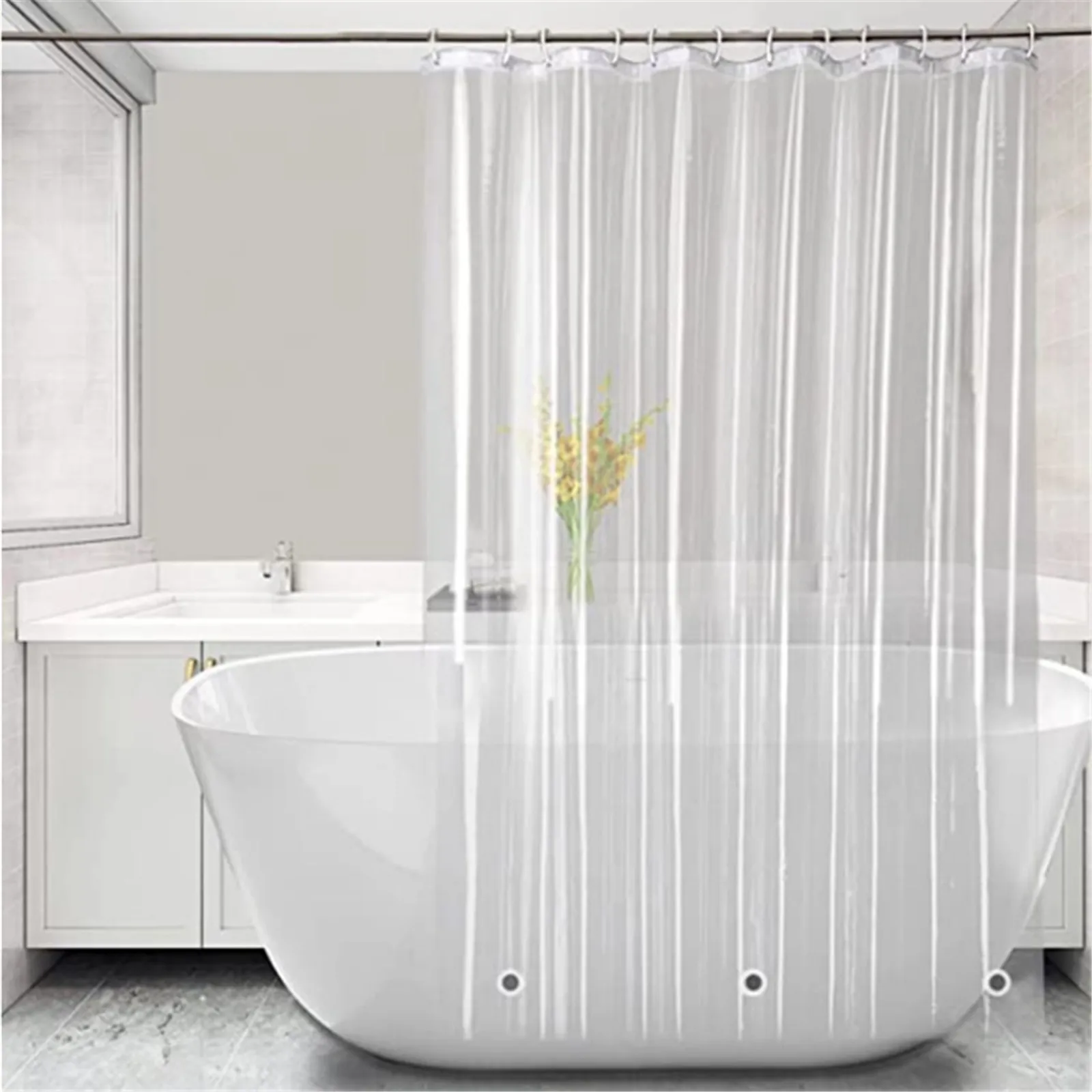 Clear Shower Curtain