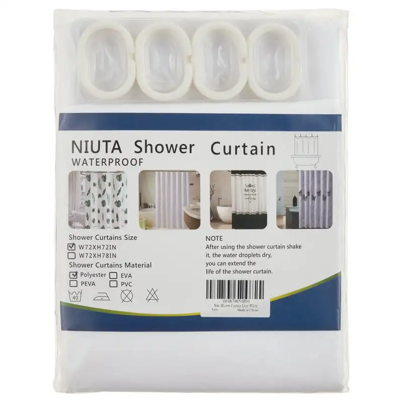 

Solit Print Polyester Shower Curtain, 72 Strawberry shower curtain Cortina de ducha de baño Bathroom shower curtain and rug set