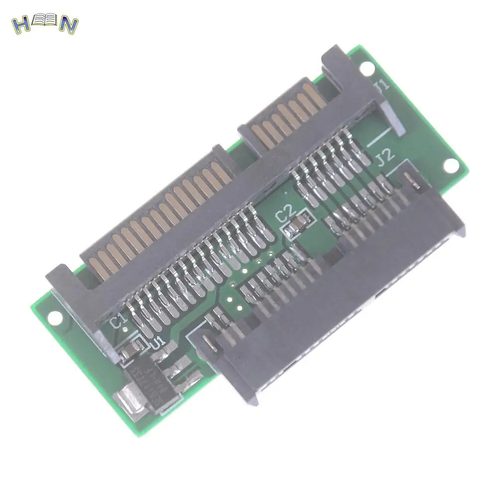 

Адаптер Micro SATA на 2,5 SATA, переходник Micro SATA HDD SSD 3,3 В на 22 Pin SATA, переходник для жесткого диска