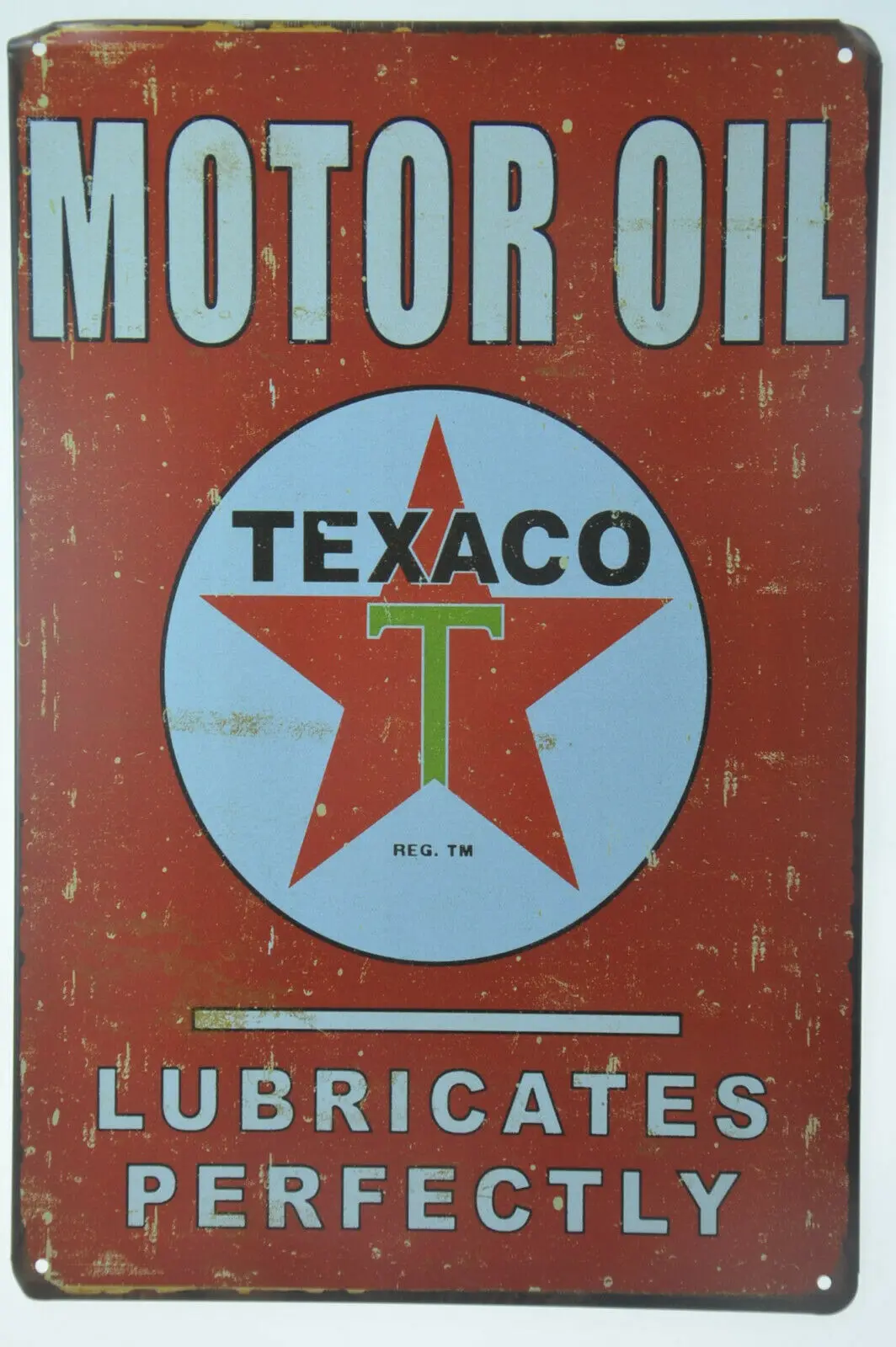 

Texaco моторное масло Смазка бензин винтажные металлические оловянные знаки деревенский постер внешний декор стен