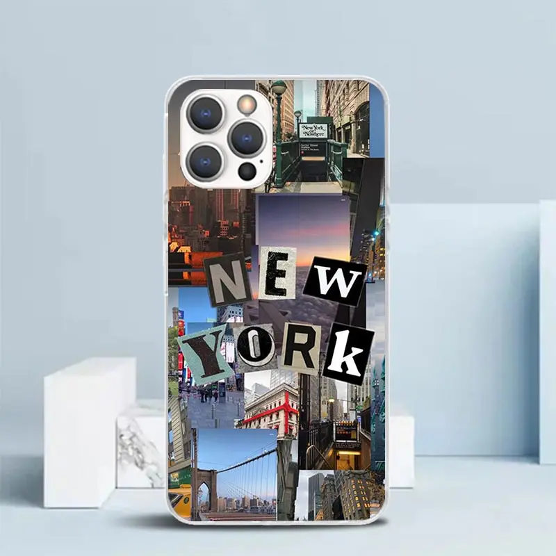 NYC New York City Soft TPU Phone Case - Air Cushion Design