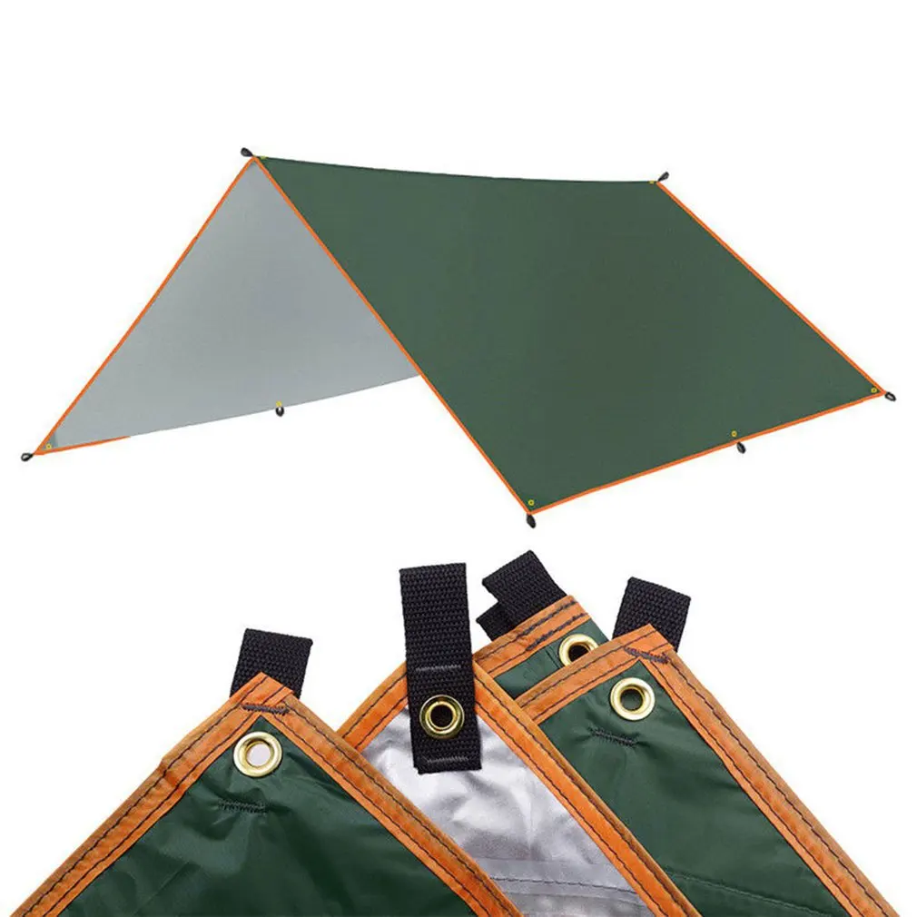 3x5m Awning Waterproof Tarp Tent Shade Ultralight Garden Canopy Sunshade Outdoor Camping Hammock Rain Fly Beach Sun Shelter outdoor awnings