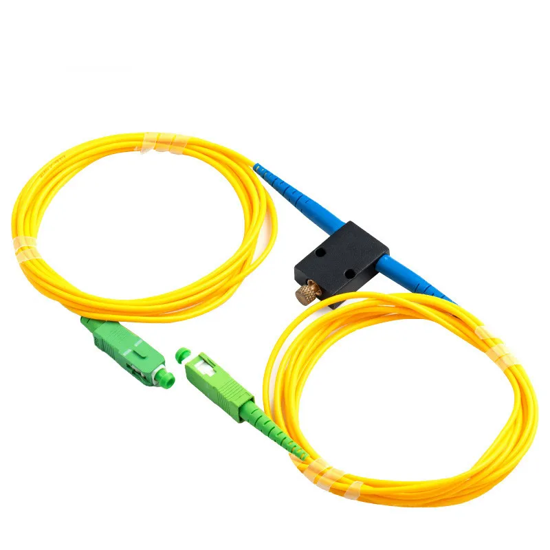 

Сменный оптоволоконный аттенюатор 0 ~ 60 дБ одномодовый LC SC FC APC UPC 2,0 мм кабель