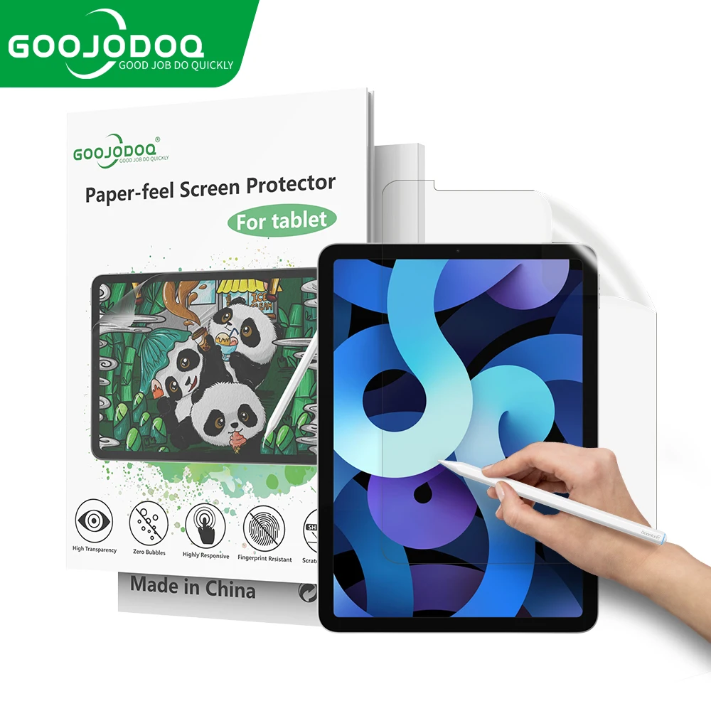 Protecteur D'Écran Magnétique ESR Pour IPad 11e/10e Gen - Sensation Papier, Amovible, Réutilisable, Finition Mate