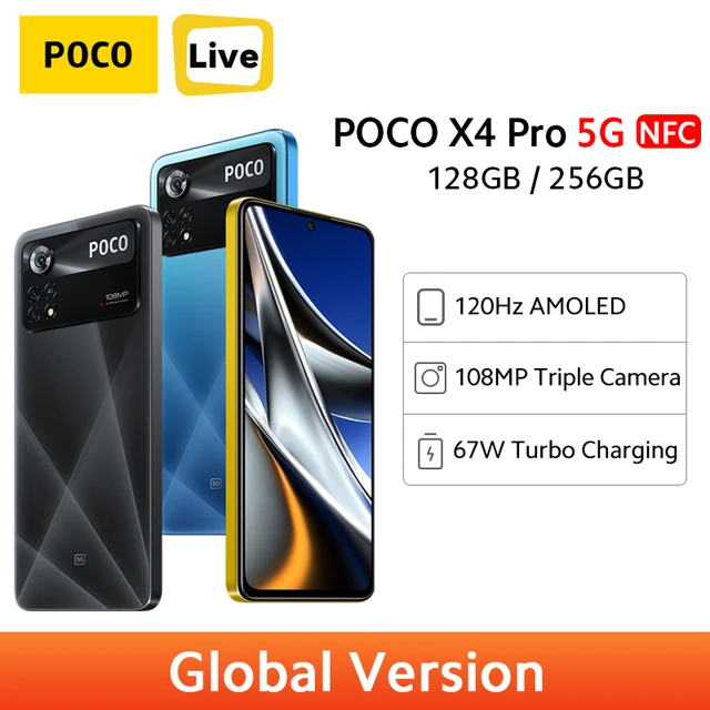 Xiaomi Poco X4 Pro 128GB 6GB RAM (FACTORY UNLOCKED) 6.67 108MP (Global) 