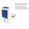 Water Circulation Bed Ice Sleeping Pad Water-cooled Refrigeration Mattress Cooling Fan Conditioner Air Conditioning Cooler EU US 4