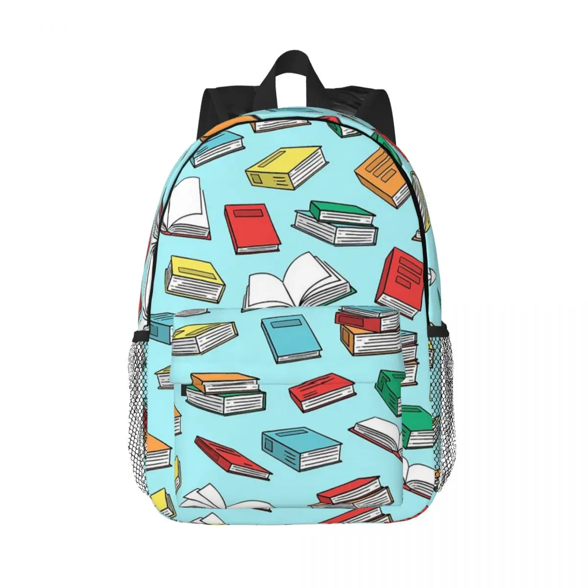 

Книги на синем фоне-вернуться в школу-книга для подростков модная детская школьная сумка дорожный рюкзак сумка через плечо