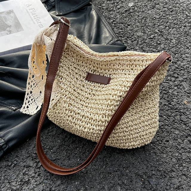 Macrame Handbags For Women Summer Style Beach Bag Women Straw