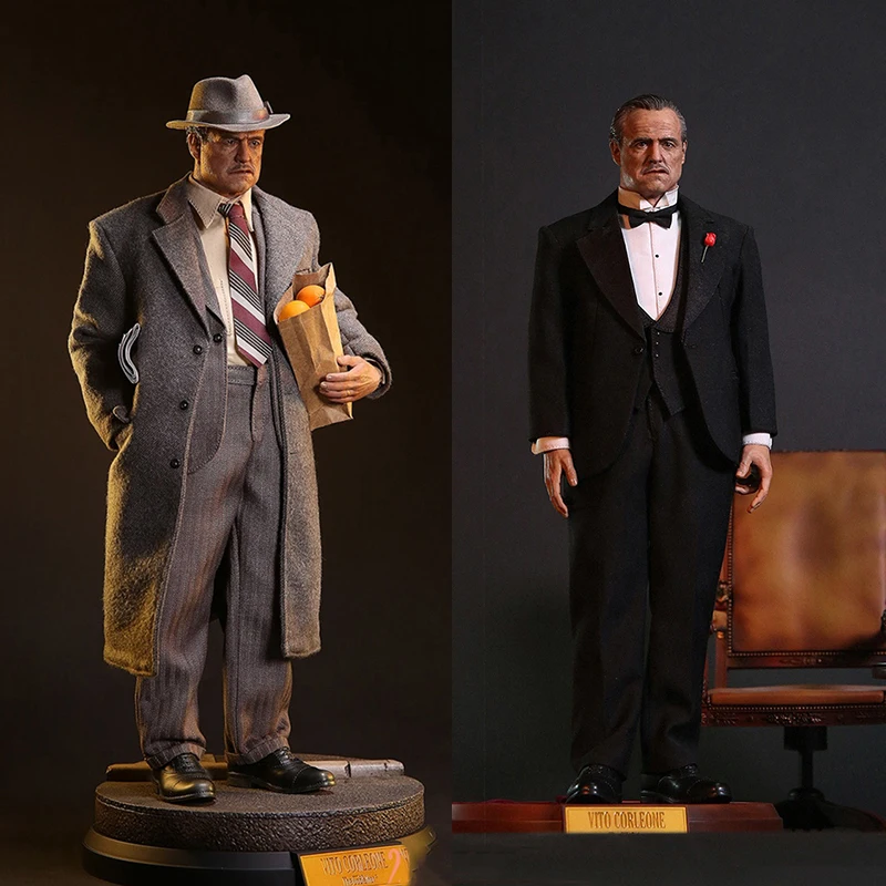 

DAMTOYS DMS032/DMS033 1/6 Scale Male Soldier The Godfather Vito Corleone Model 12'' Full Set Action Figures Toys for Fans Gifts