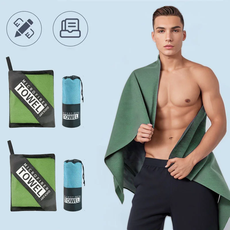 Ultra fine fiber Quick Drying towel Sports towel Absorbent Fitness Swimming Double sided velvet Quick dryingFitness towell