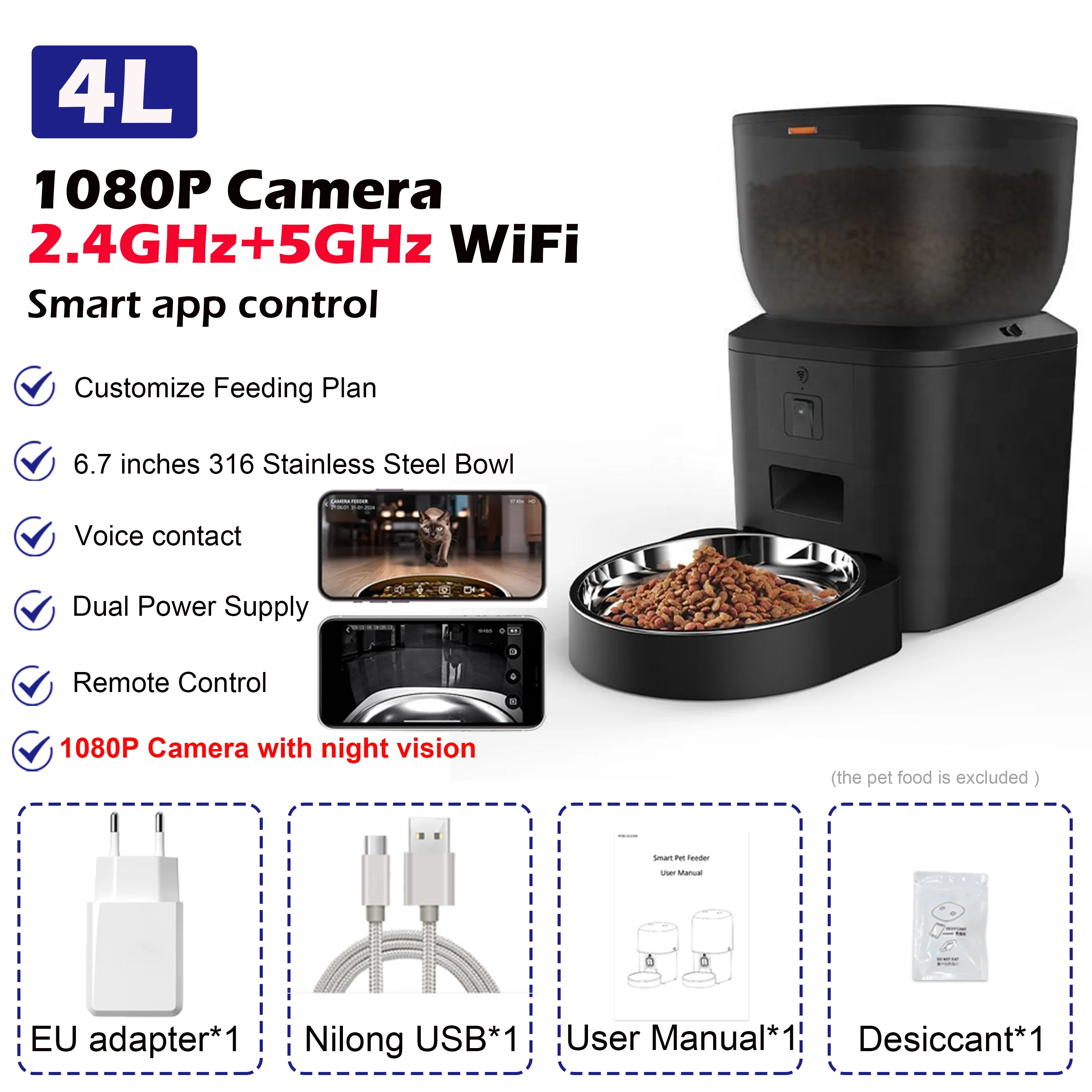 2.4GHz 5GHz Camera