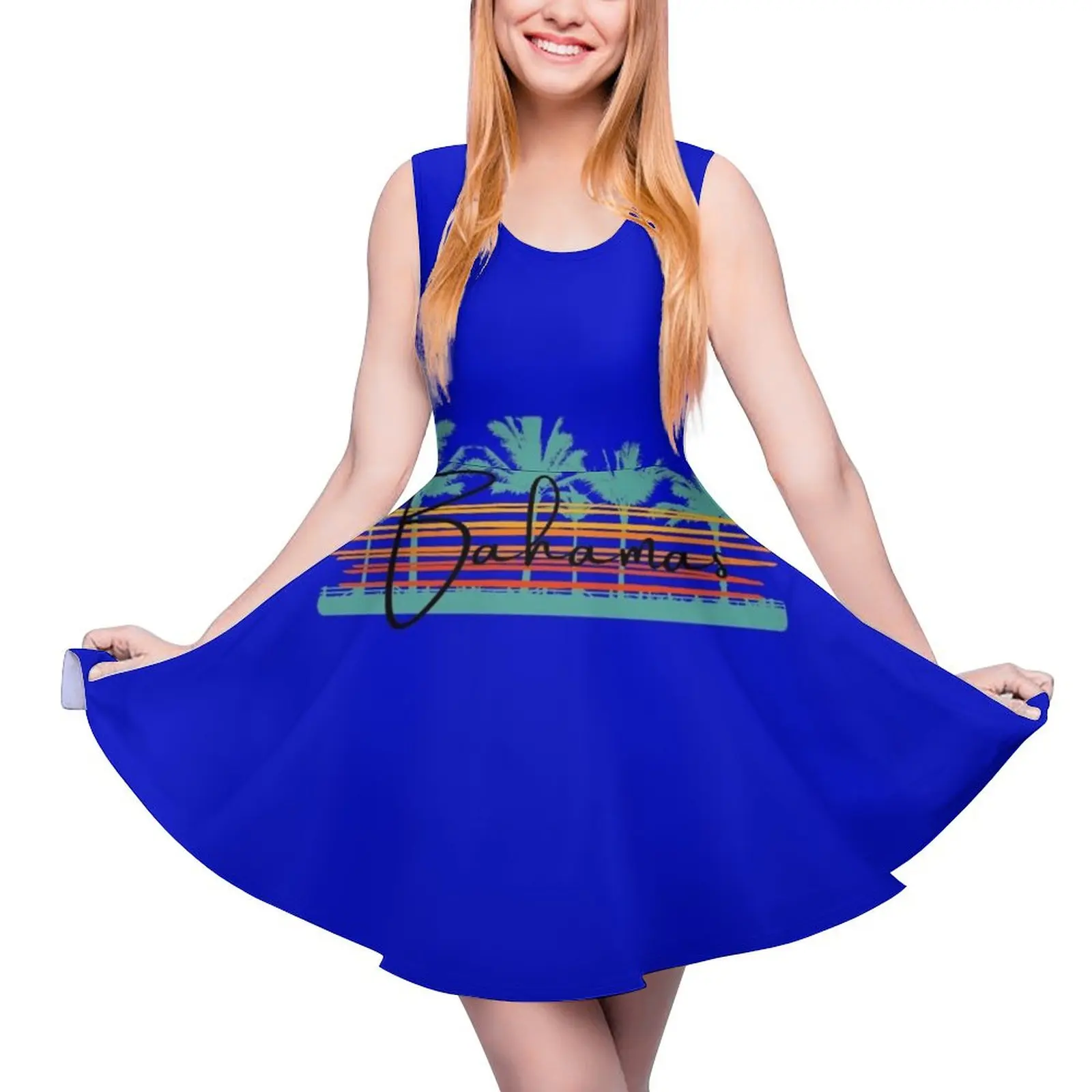 Bahamas 2 Sleeveless Dress summer womens suit Aesthetic clothing Long dress woman purple dress