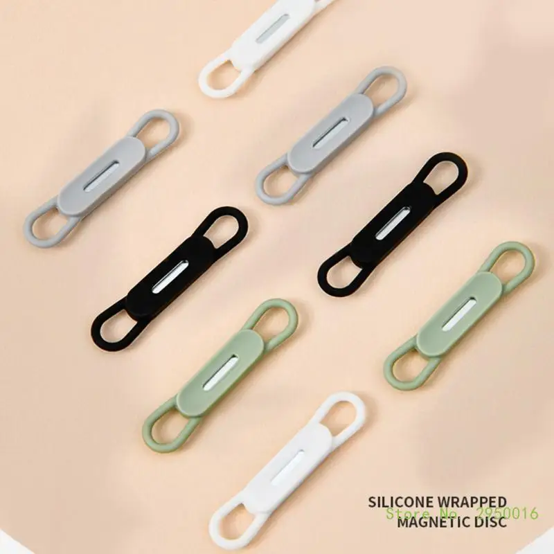 4Pcs Pen Holder Marker Holder Silicones Pen for Desk Fridges Whiteboards Clipboard Lockers