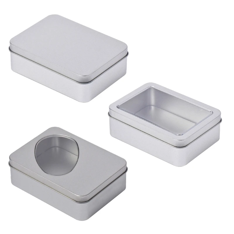 Metal Gaming Card Box Playing Card Container Storage Case Packing Box Playing Cards Empty Candy Storage Case playing cards card storage box