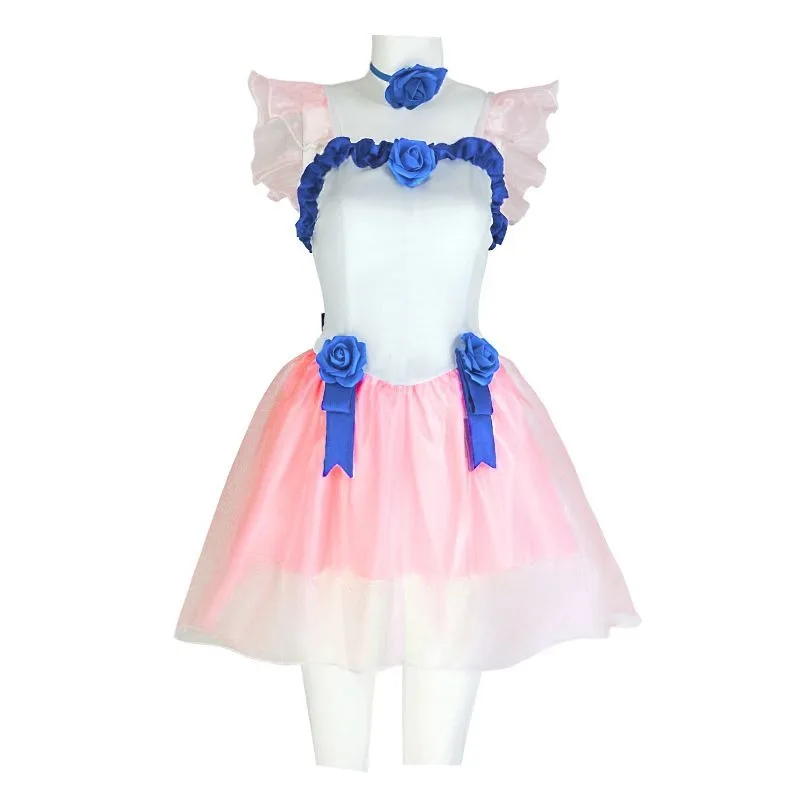 Identity V: Vera Nair | Blue and Pink Perfumer Uniform Cosplay Costume 17 NieR Automata Vera Nair Perfumer Uniform Cosplay Costume