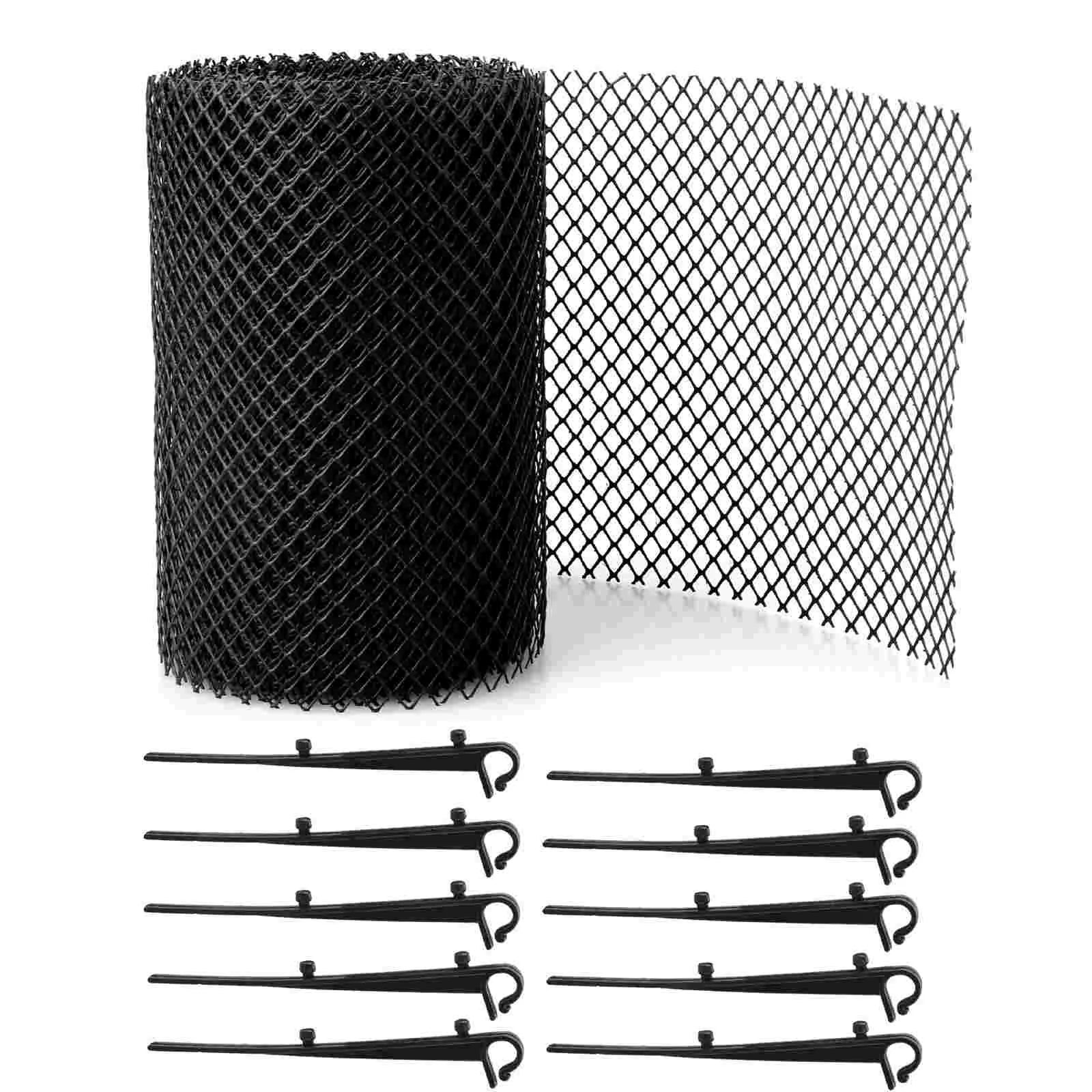 

Anti-clogging Floor Net Cover Strainer Gutter Screens Abs Leaf Guards for Gutters
