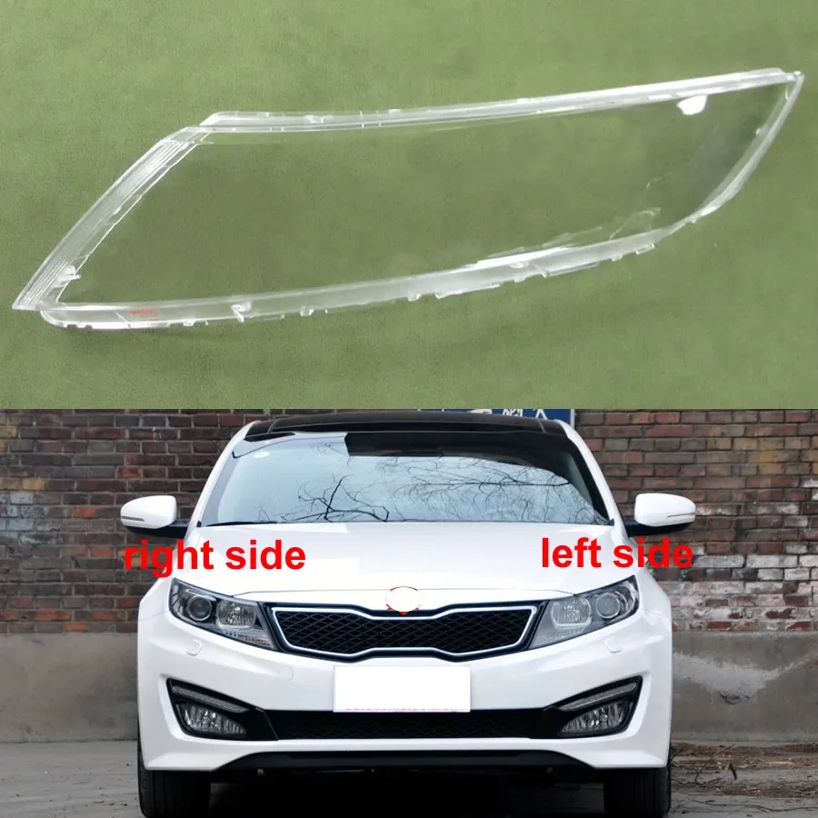 

For Kia K5 2009 2010 2011 2012 2013 Headlight Cover Shade Headlamp Shell Head Lamp Lens Plexiglass Replace Original Lampshade