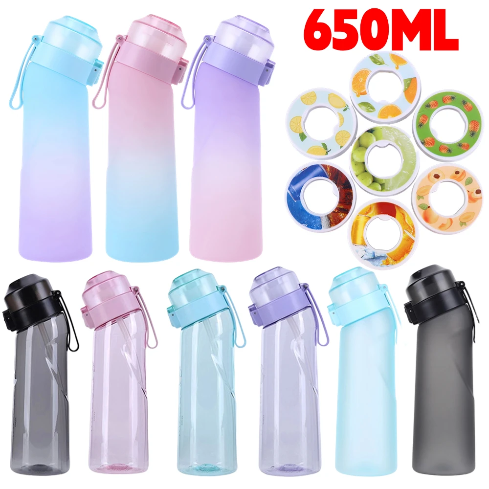 650ml Gourde Air Up Water Bottle with 7/4 Flavor Scent Air Up pods Outdoor  Sport Plastic Cups Leakproof Air Up Drinkfles - AliExpress