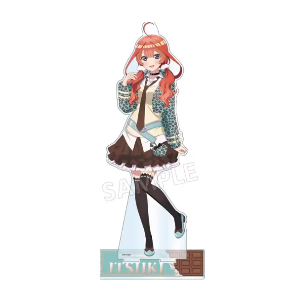 Anime The Quintessential Quintuplets Nakano Ichika Acrylic Signboard Model Plate Desk Decor Standing Sign Game Fans Gifts BMH