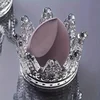 1pc Elegant Crown-Shaped Glass Storage Box Classic Multipurpose Vanity And Countertop Decor Holder Beauty Egg and Ring Storage 1