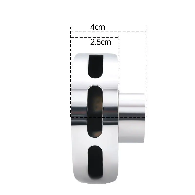 Stainless Steel Polished Sauna Steam Head Steam Head Nozzle With Fragrance Oil Pocket G1/2" G3/4" Diameter 7cm Round Shape 3