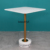 Yj simples de mármore de jantar-mesa de luz de luxo nordic mesa quadrada conferência mesa #4