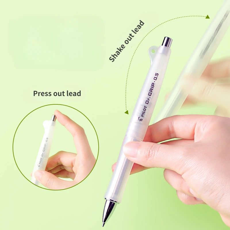 1pcs PILOT Dr. Grip Mechanical Pencil 30th Anniversary HDGL-80R50R  Replaceable Lead 0.5 Hard To Break Core Japanese Stationery 3