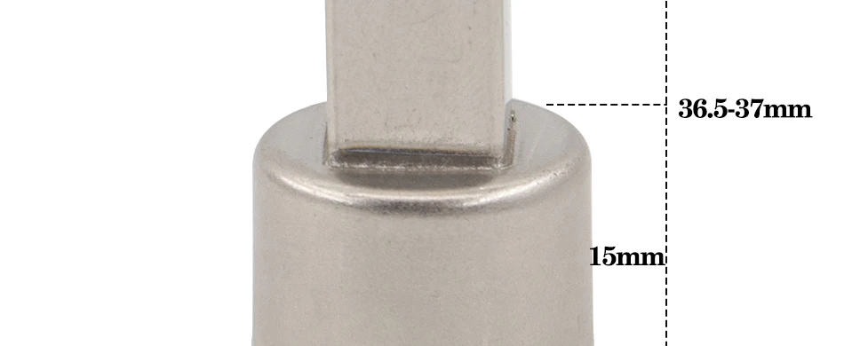 9 teile/los 22mm Universal Düse Lötstation Heißluftstationen Pistole Düsen für 858D/858D +/8586/8858 Schweißen Düsen – Detail 15