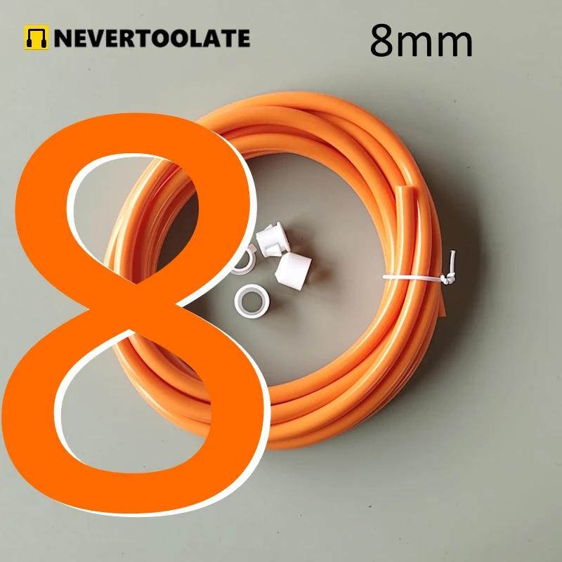 8mm ANTI COLD ALLOY ( PVC+PU ) MATERIAL ROPE thick diameter rope jump rope backup spare parts cord heavy diy