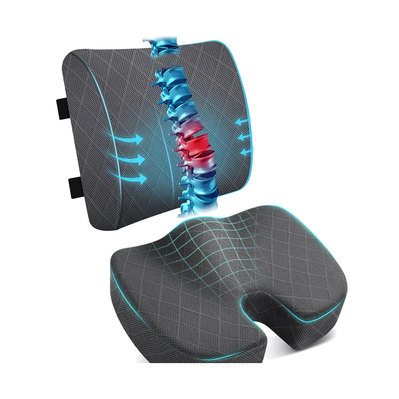 

Дорожная подушка для сиденья Coccyx, U-образная подушка с эффектом памяти для кресла, подушка, подушка для автомобиля, офиса, поддержка бедер, массажная Ортопедическая подушка