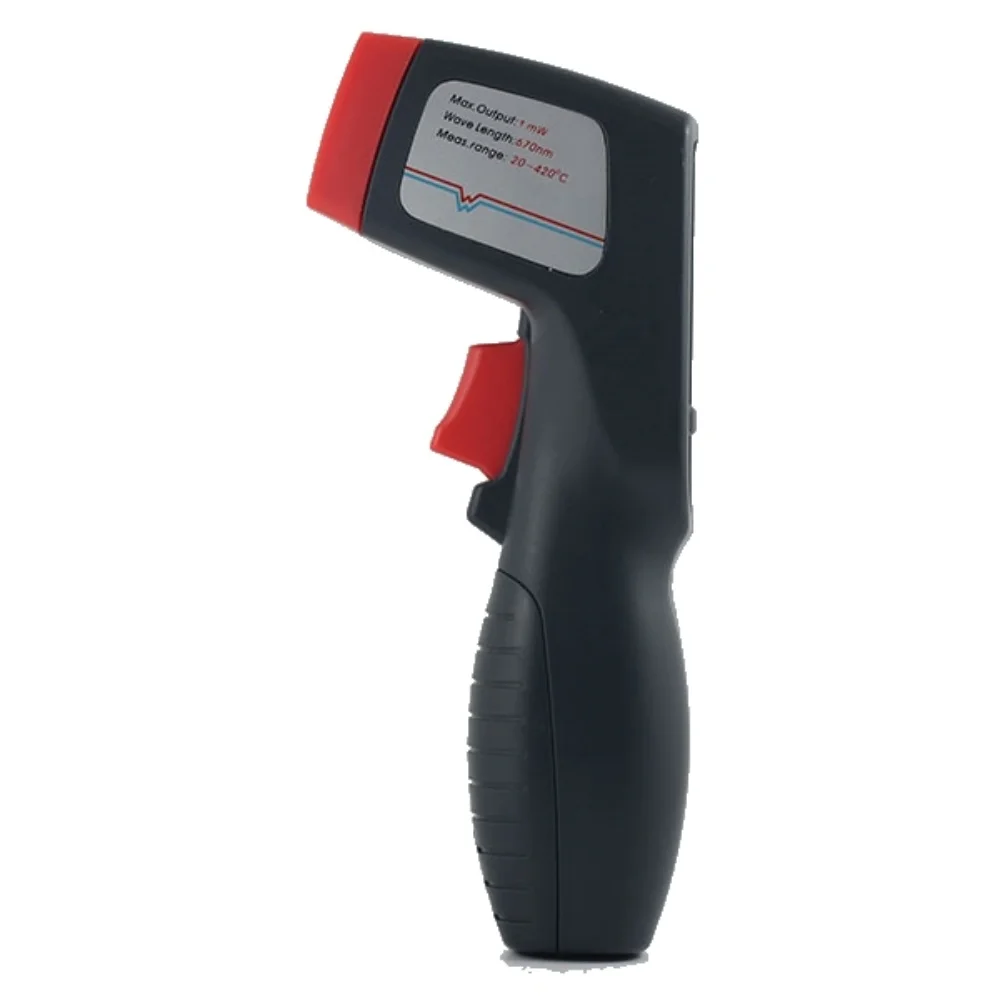 

AZ8859 Infrared thermometer Industrial electronic temperature gun Non-contact food thermometer Measure temperature -20~420℃ 8:1