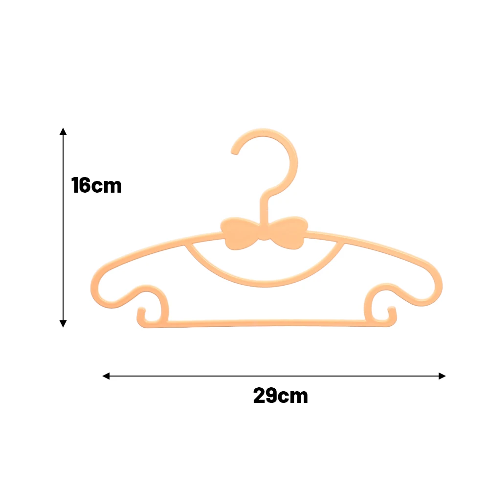 6/1Pcs Children Clothes Hanger Racks Portable Plastic Display Hangers Windproof Kids Coats Hanger Holder Baby Clothing Organizer images - 6