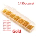 1450pcs Set Gold