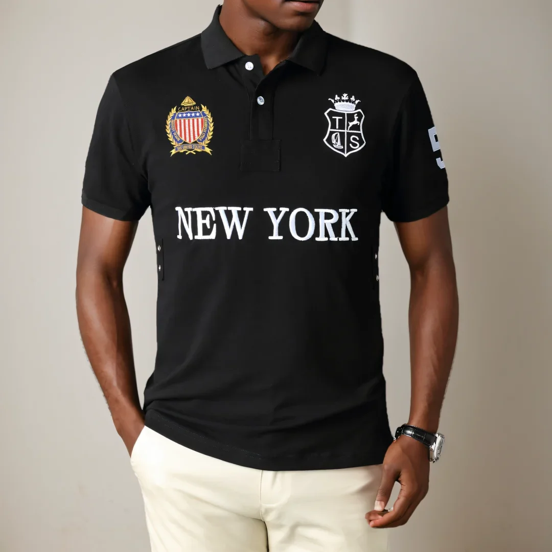 トップス polo japan Classic Tokyo Men's Polo Shirt Handsome Good Quality Cotton