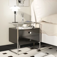 Table De chevet De beauté classique, Design moderne, tiroirs De rangement, organisateur De luxe, meubles De chambre à coucher 6