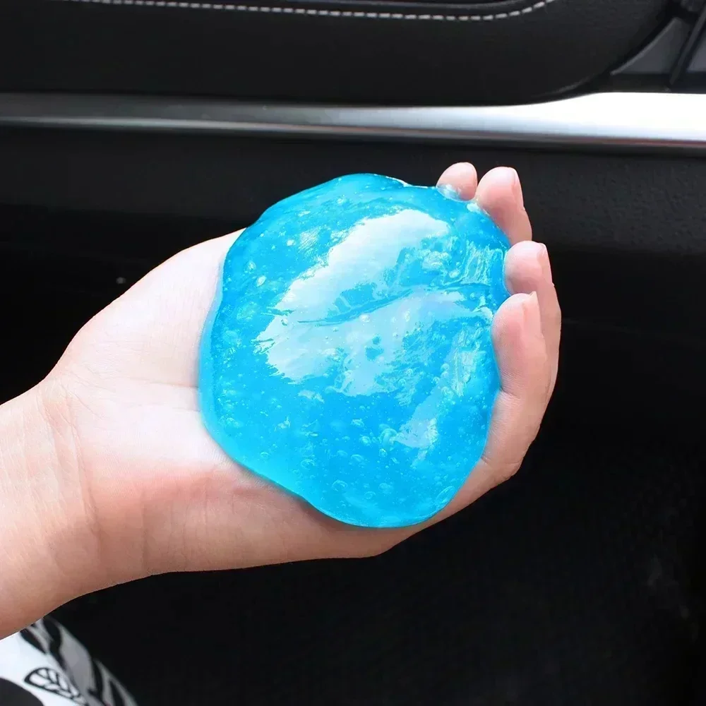 160g Car Cleaning Gel Car Detail Cleaning Soft Glue High Efficiency Dust Clean Magic Mud Universal Keyboard Desk Tool