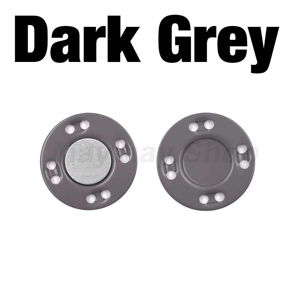 Magnetic Button Set: 5 Pairs for Clothing and Craft Decoration