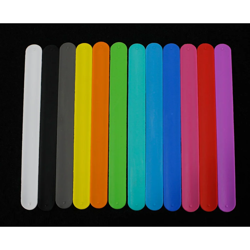 

12 Pcs Classroom Rewards Bulk Kids Prizes Color Sports Bag Filler for Gifts Kids Silicone Student