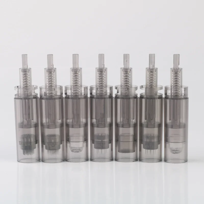 Dr.pen A7 Derma Pen Cartridge Needle Replacement ULTIMA-A7 Microneedling 12/24/36/42 Pin 3D 5D Nano Round Needles 5/10/50pcs derma roller microneedling derma pen microneedling needle cartridge derma stamp microneedling cartridge facial needles