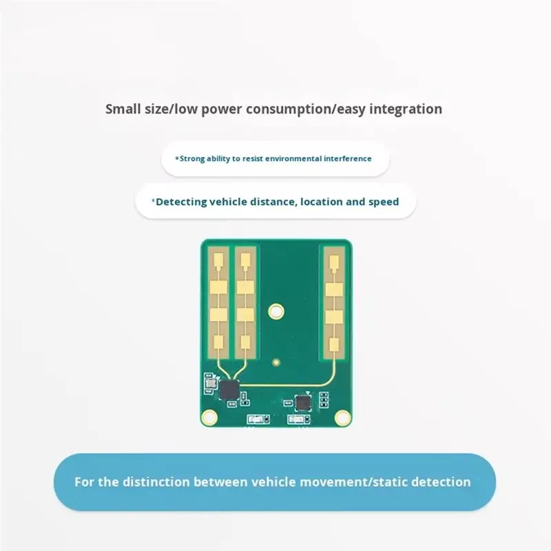 ABZW 24Ghz Mmwave 레이더 모듈 정적 거리 측정 및 속도 센서 SRR242 차량 안개등 유도